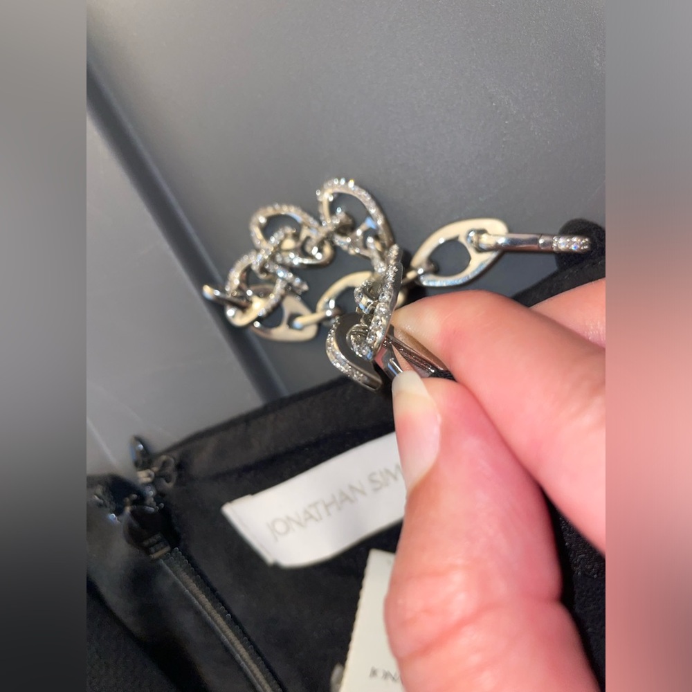 73.  Jonathan Simkhai Ellis Cut-Out Minidress - Picture 13 of 15